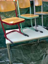 Krzesła szkolne używane