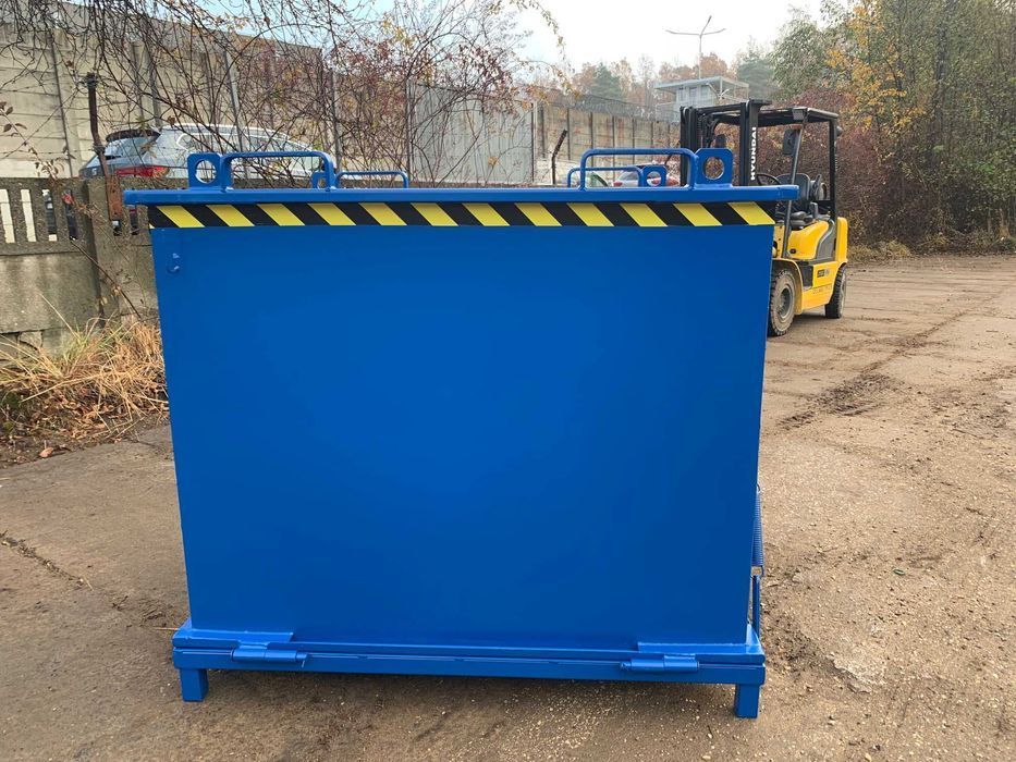 Uniwersalny Pojemnik z Otwieranym Dnem Solidny PMDC 1400 L KONTENER