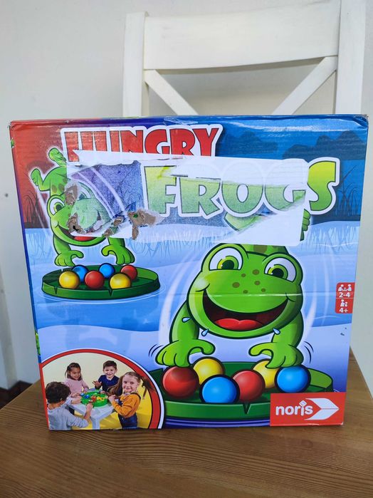 Hungry Frogs, zabawna gra dla dużych i małych, dla dzieci od 4 lat