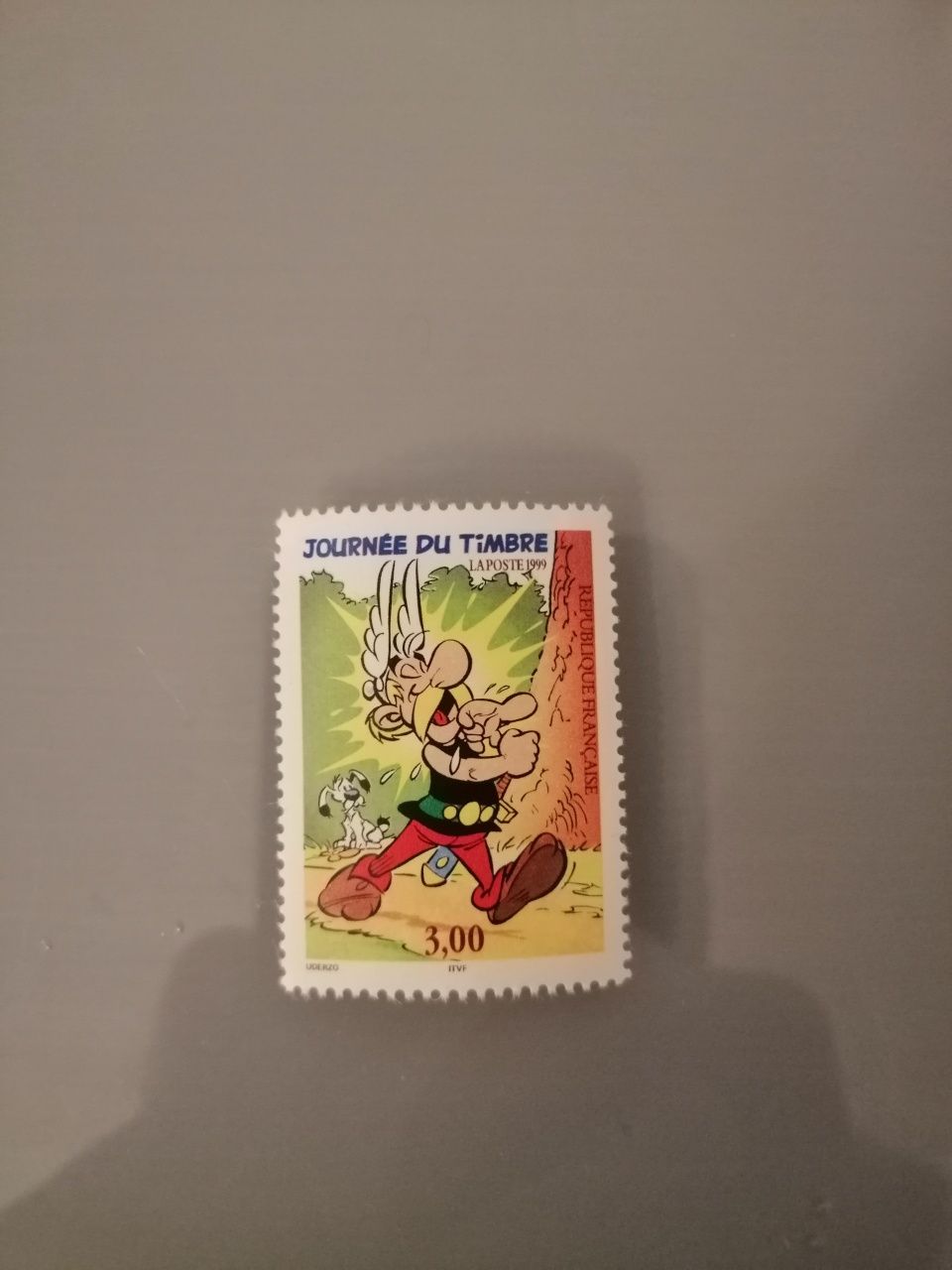 Znaczek Asterix unikat