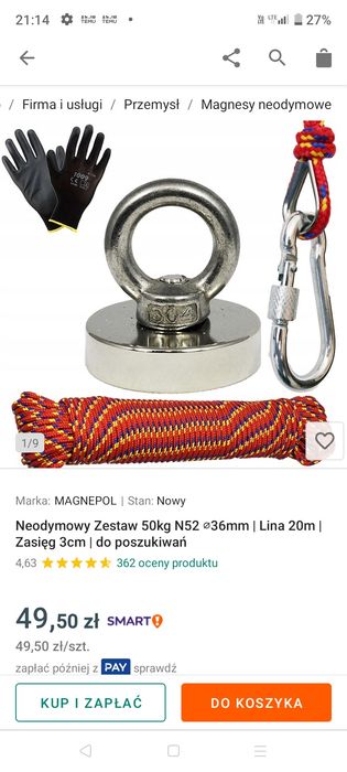 Sprzedam magnes neodymowy