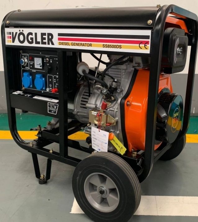 Agregat prądotwórczy  generator prądu 5 kW VÖGLER 1 Phase+ ATS Pluge