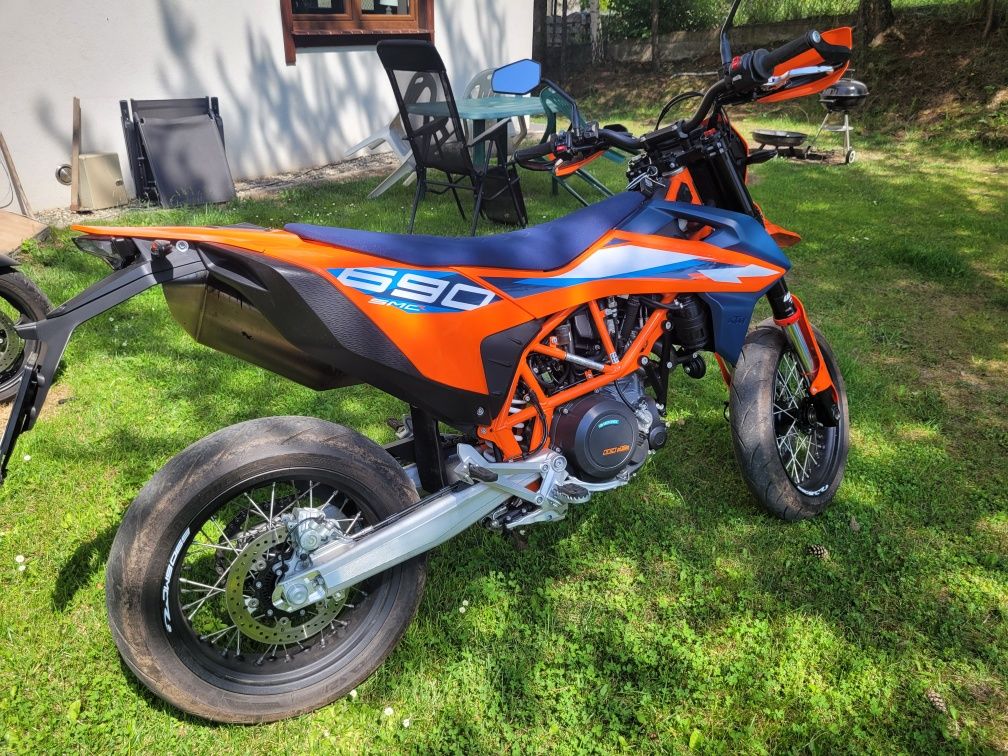 Ktm 690 smc 1387 km przebieg