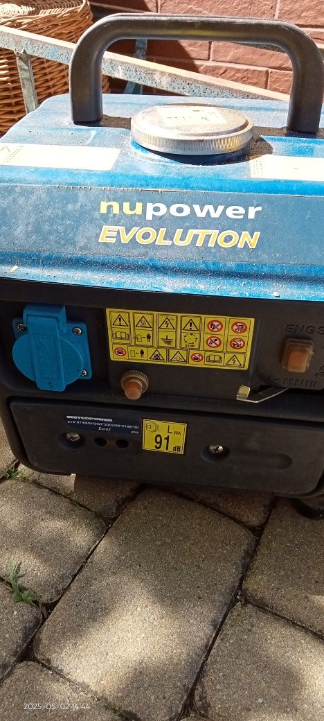 Agregat prądotwórczy spalinowy marki Nupower Evolution
