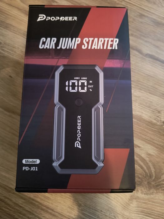 Rozrusznik samochodowy powerbank 2w1 20000mAH