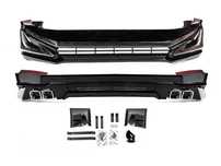 Toyota Prado 150 Обвесы накладки на бампер Modelista V3 LED