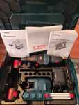 Młotowiertarka  Bosch GBH 18V-22+GDE 18V-12+2 aku 5.0Ah+ład+walizka