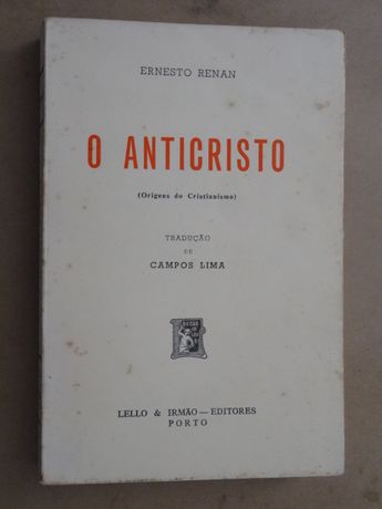 O Anticristo de Ernesto Renan