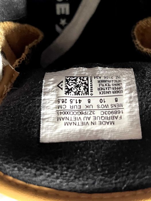 Ocieplane trampki Converse 42