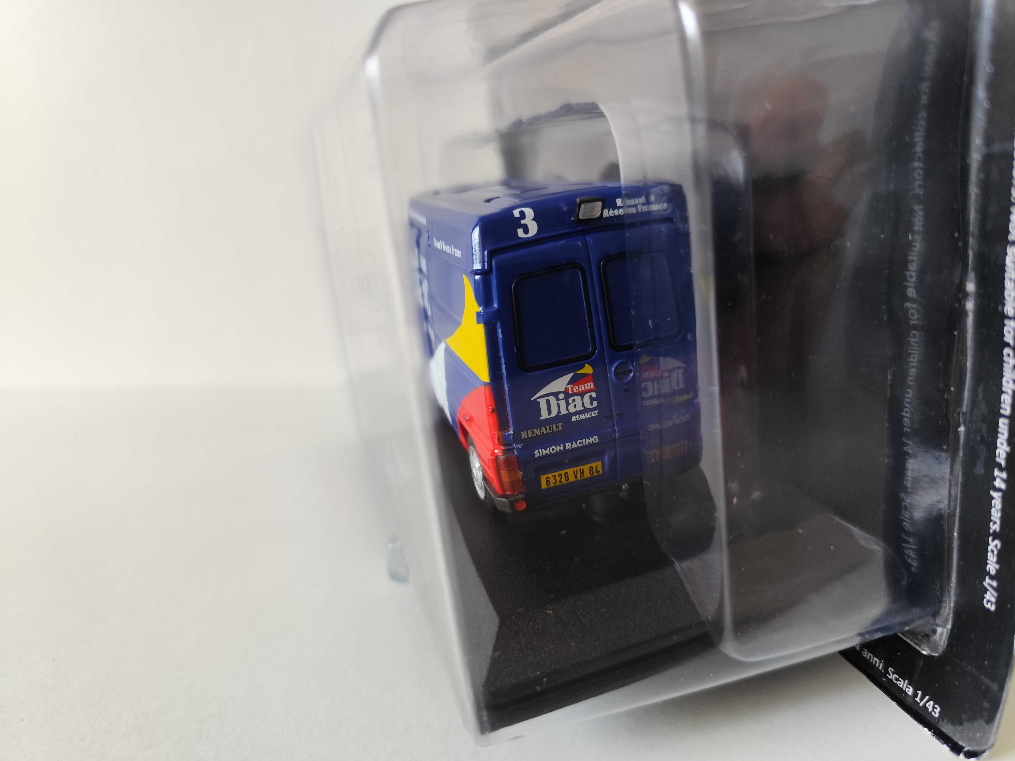 Renault Master Service Rallye 1997 Team DIAC Bus Serwisowy  1:43