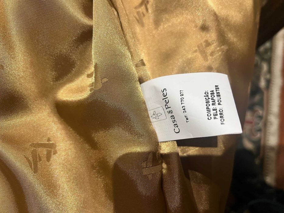 Casaco de Pele Raposa