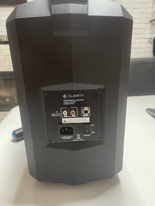 продам майже нову на гарантії акумуляторну колонку CLARITY MAX6W