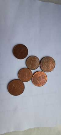2 cent 1 cent moeda