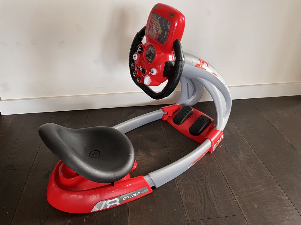 Symulator dla dziecka autka wyścigówki