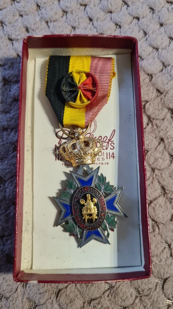 Medal odznaczenie za zasługi dla służby zdrowia Belgia