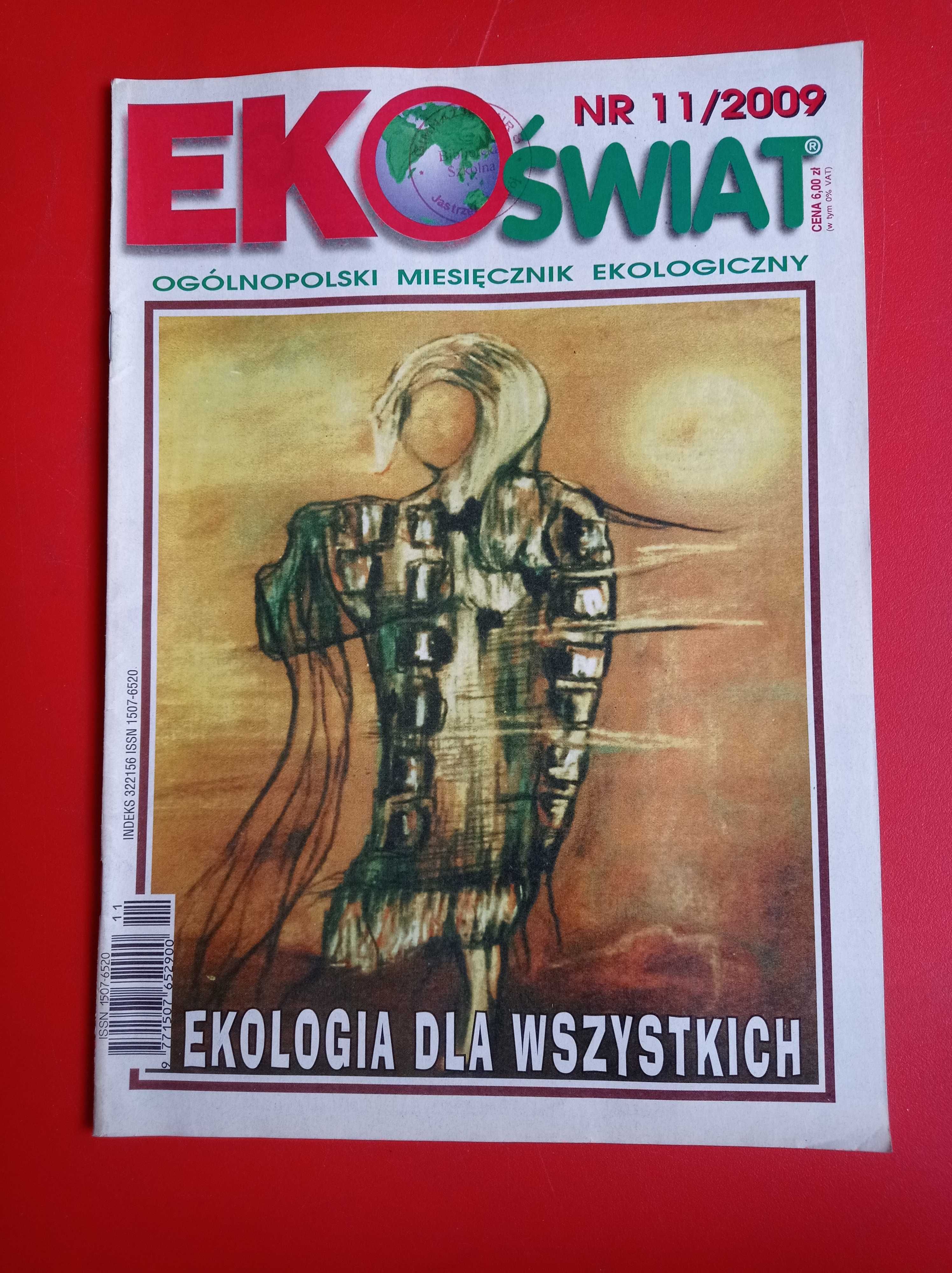 EkoŚwiat, miesięcznik ekologiczny, nr 11/2009, listopad 2009