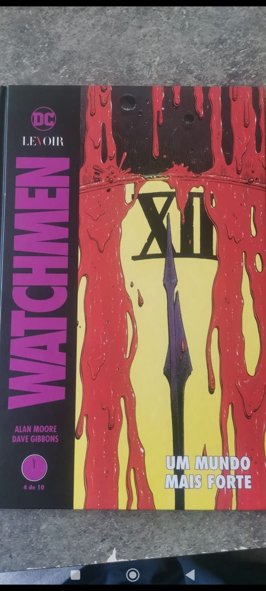 Pacote 4 livros Watchmen Cap. 1-4

27 euros

4 livros Watchmen Cap. 1-