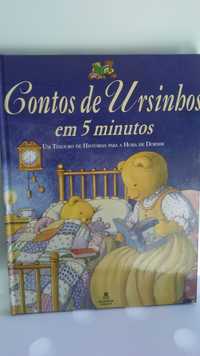 Contos de Ursinhos em 5 minutos (livro novo)