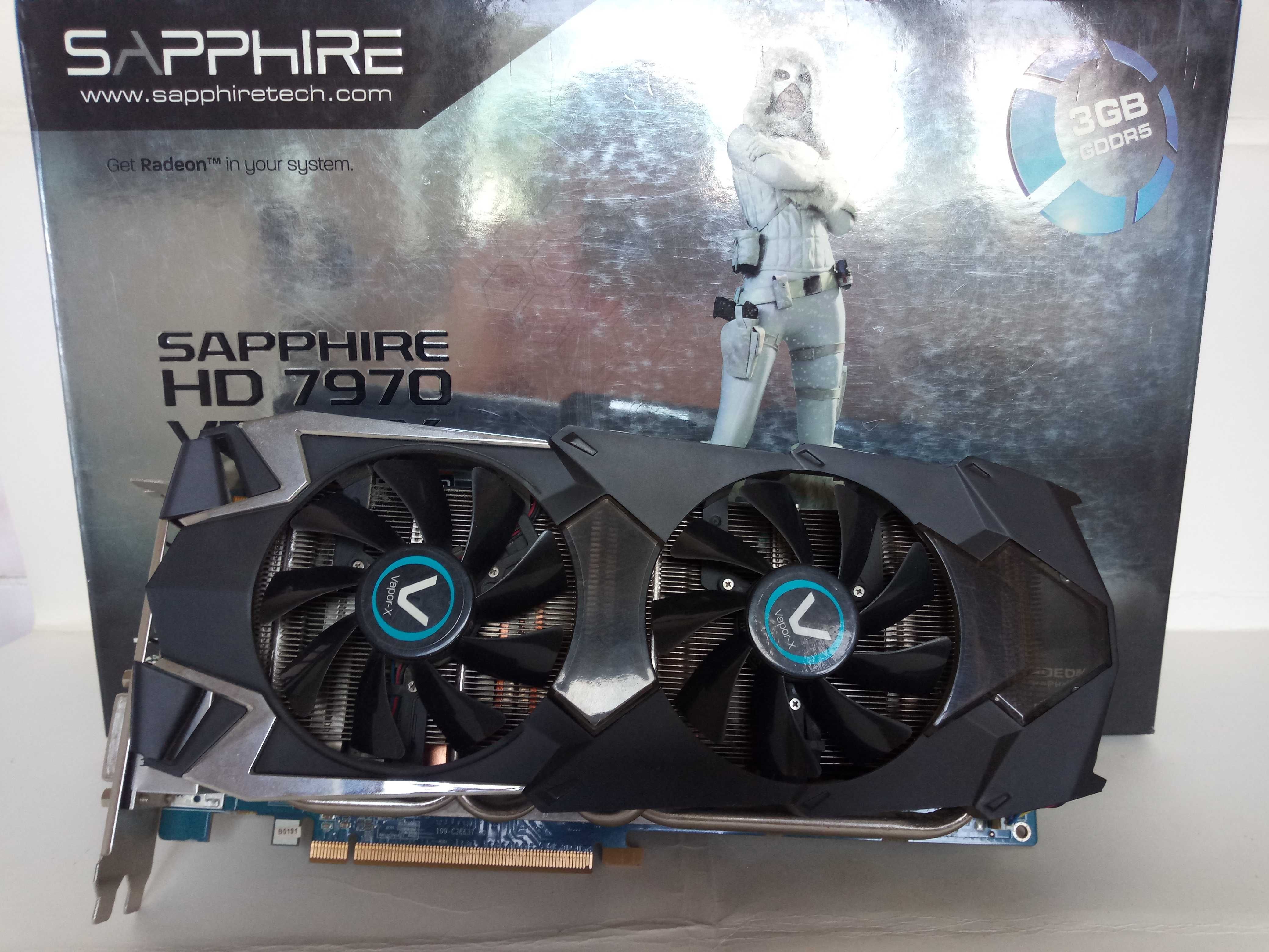 Відеокарта Sapphire Radeon HD7970 Vapor-X GHz Edition 3GB GDDR5