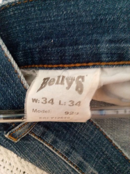 Мужские плотные джинсы на очень высокий рост,размер 34/34