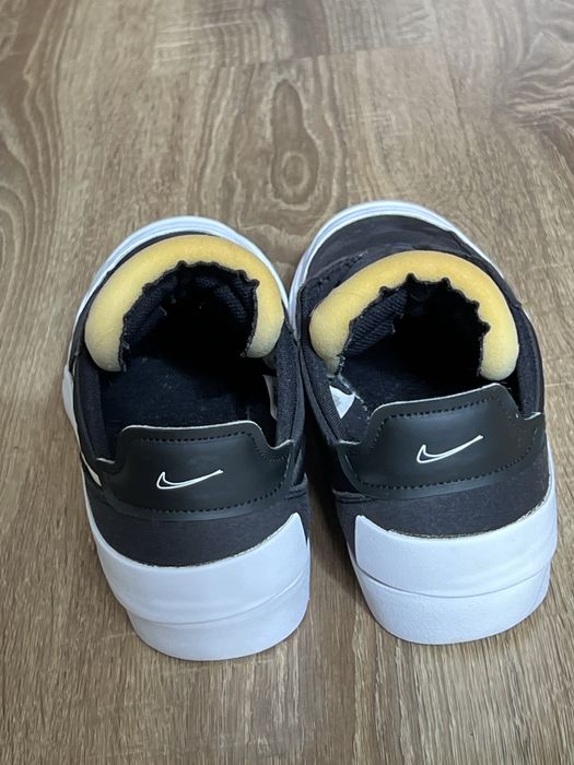 Мокасини чорні NIKE оригінал без шнурків