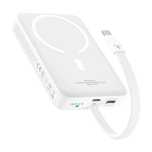 Powerbank Magnetyczny Baseus Mini 10000mAh 30W, biały – Edycja Bayern