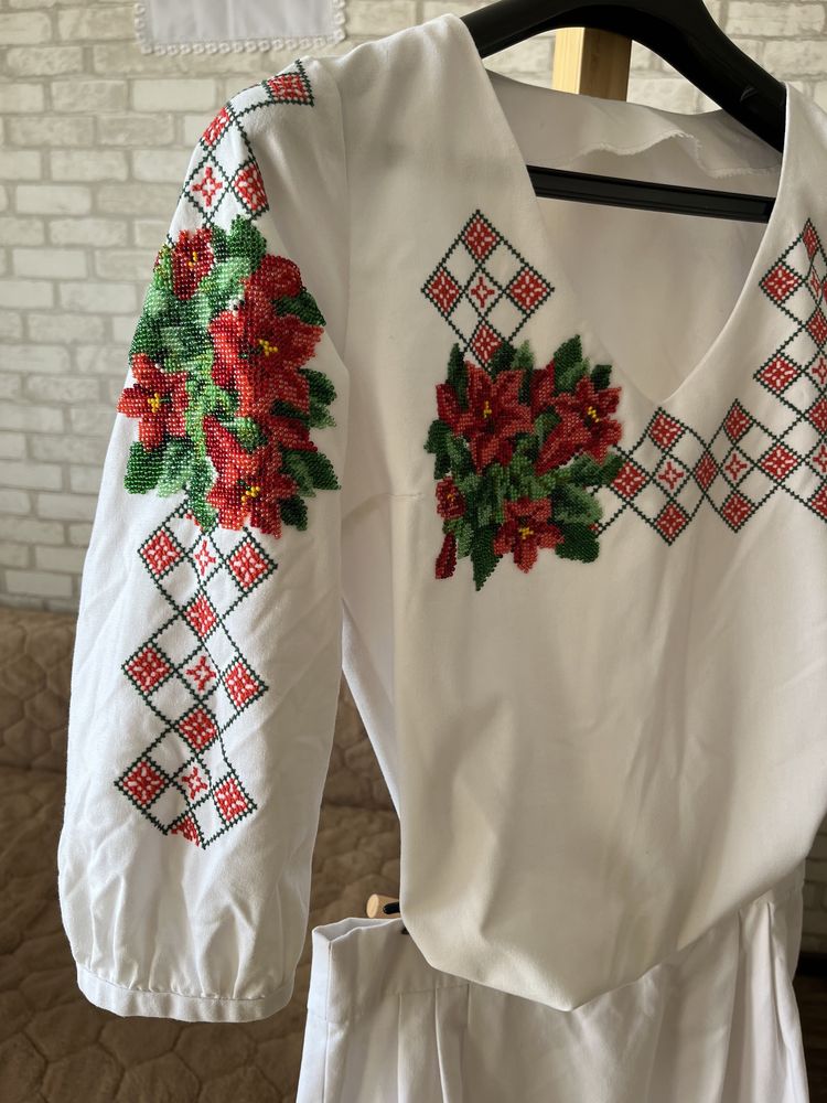 Костюм сорочка+спідниця