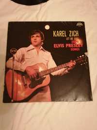 Karel Zich let me sing some Elvis Presley Winyl