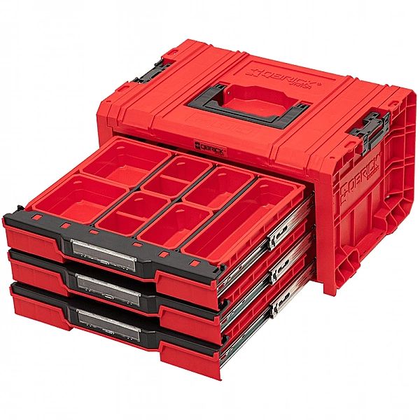 Skrzynka Z Szufladami Qbrick Pro Drawer 3 Red Hd #