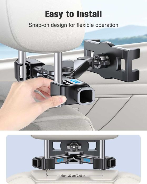 Regulowany Uchwyt na tablet Rolgno do samochodu