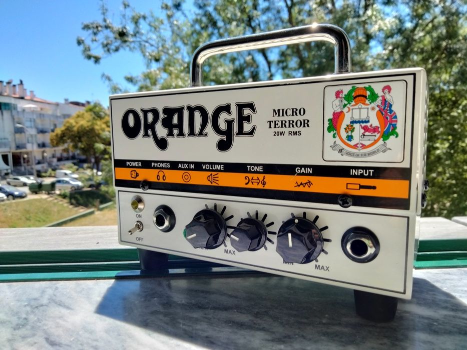 Orange Micro Terror c bolsa de transporte original