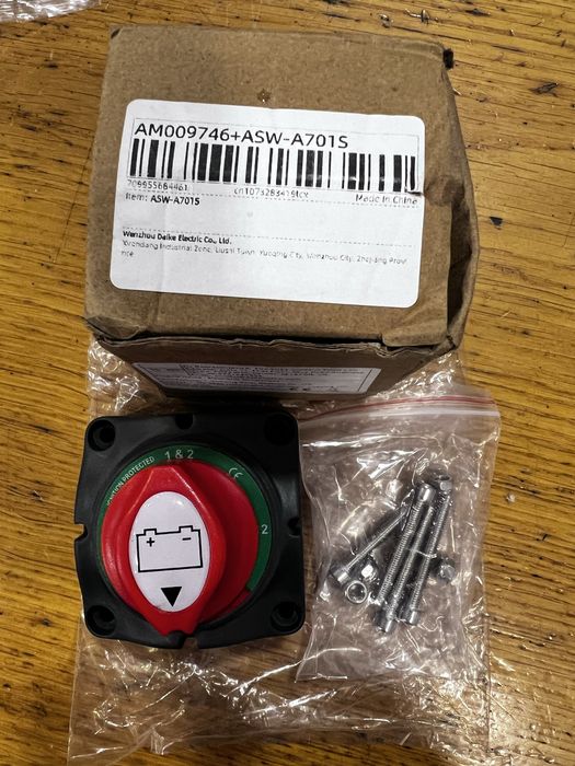 Interruptor Desconexão isolador Bateria - NOVO