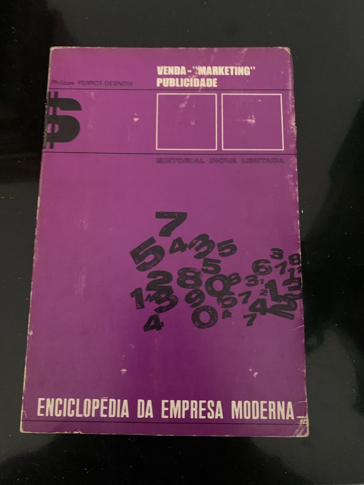 Livro - Venda “Marketing” Publicidade – Philippe Perrot-Desnoix