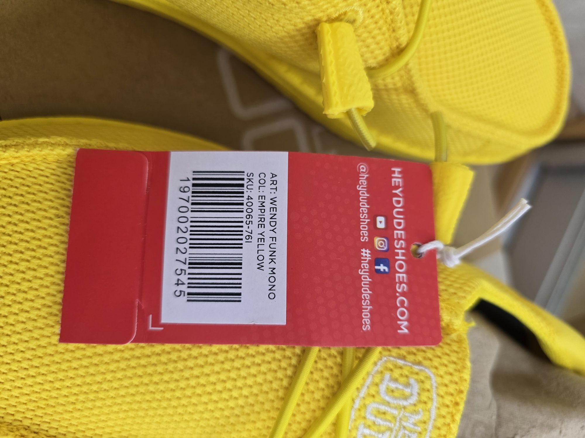 Мокасини дезерти Heydude US 7 EU38 24см