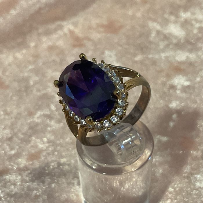 Anel em prata 925 com banho de ouro T,20 mm/ Mais anúncios abaixo