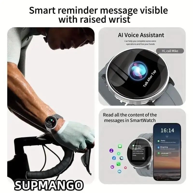 Smartwatch T51 szary