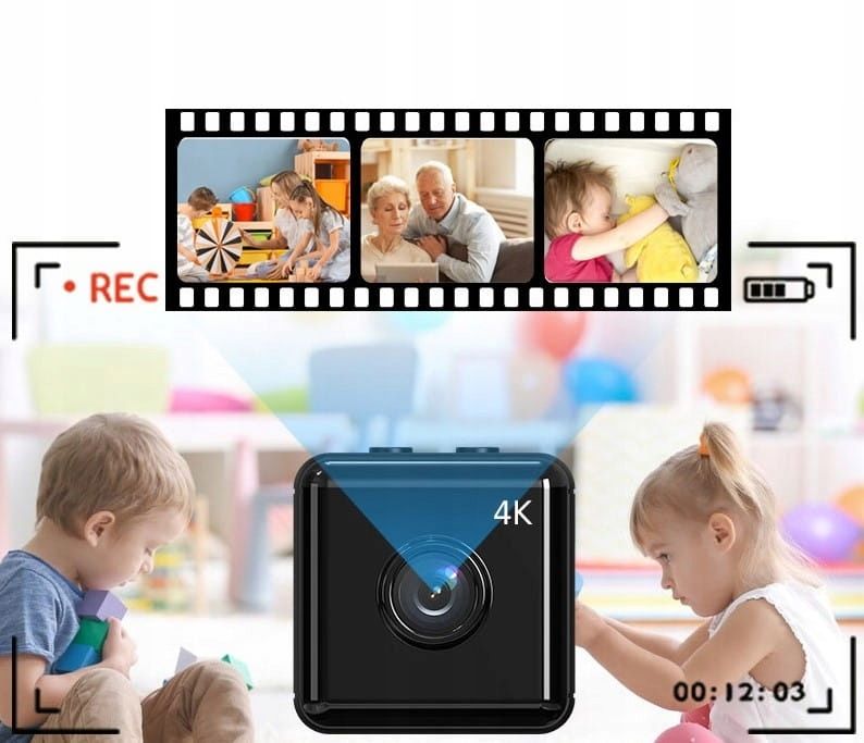 Kamera szpiegowska MARK1 4K WiFi Mini SYS-R K03