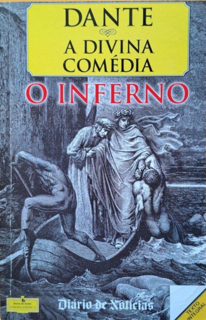 Livro A Divina Comédia O INFERNO DE DANTE