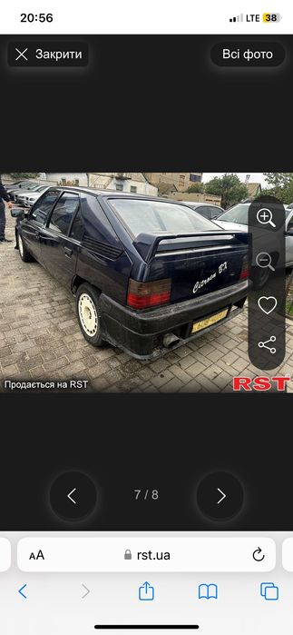 Ситроен ВХ 19 86г