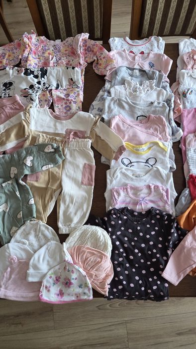 Paczka rzeczy dla dziecka - rozmiar 62/68