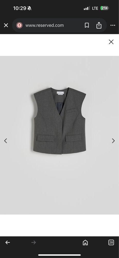 Костюм жилет піджак жилетка спідниця zara