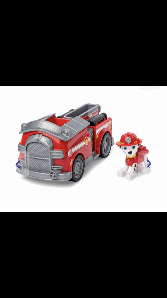 Paw Patrol Базовий автомобіль з водієм Маршалом Marshall fire engine