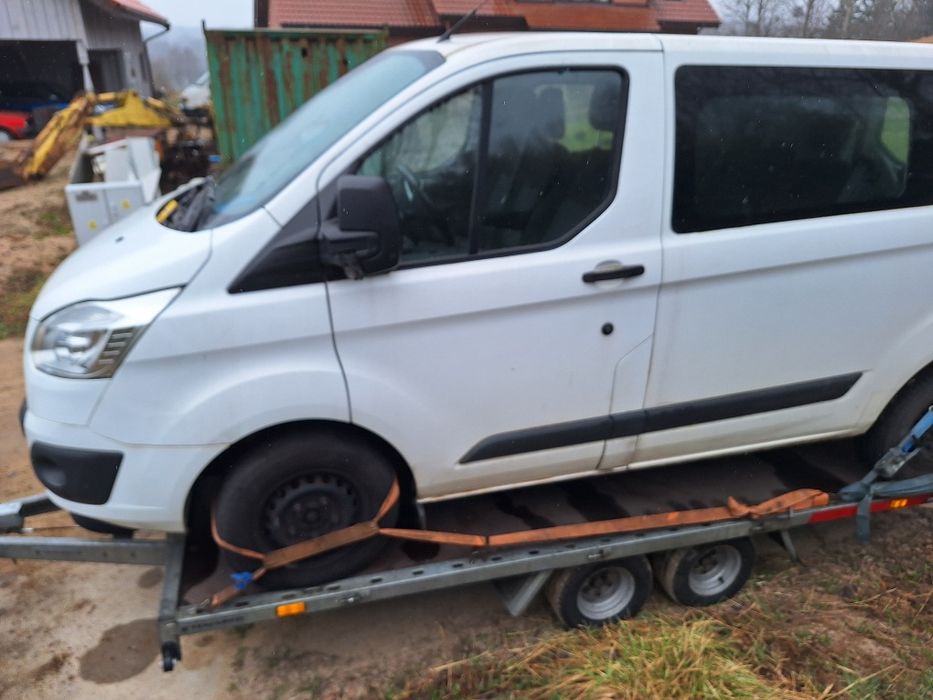 Ford transit custom 2017 2.0 130 km YMFS wszystkie części 122 przebieg