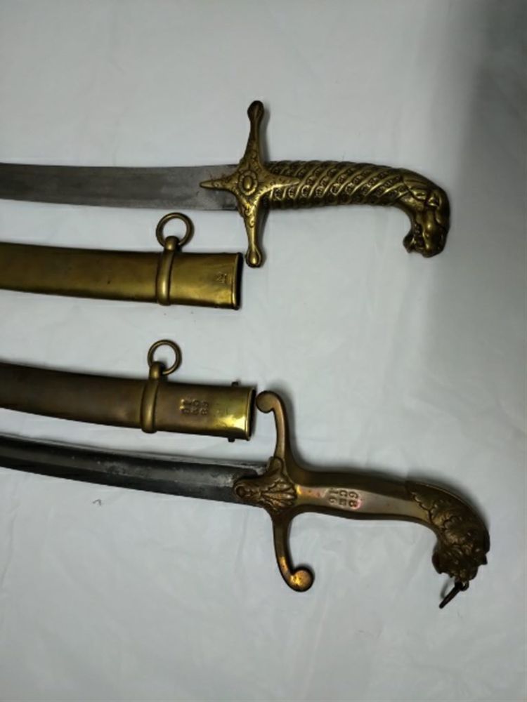 2 Sabres Militares Ingleses ( originais )