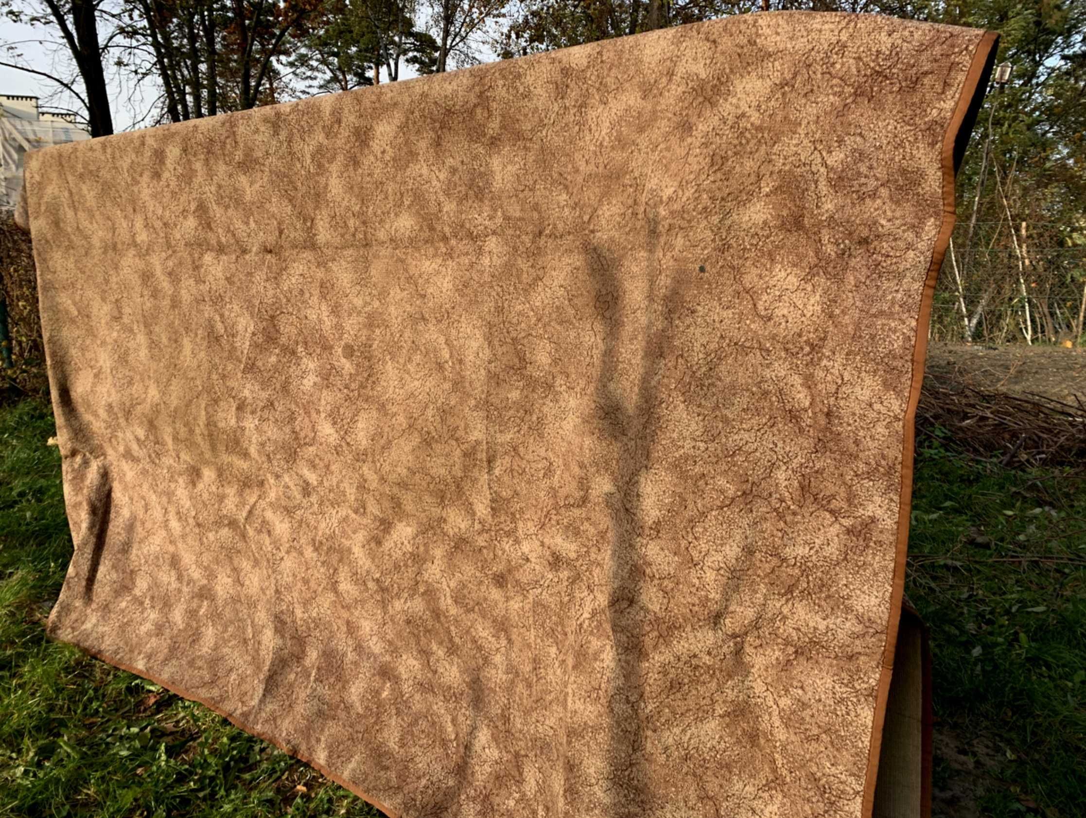Wykładzina dywanowa brąz 4,00x3,60m używana - 150 zł