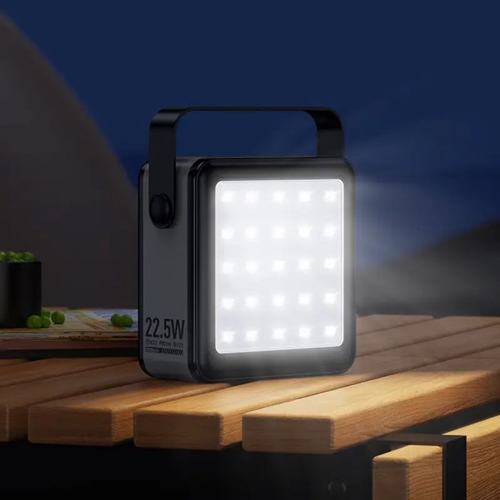 Павербанк 80000mAh з ліхтарем та швидкою зарядкою 22.5Вт HOCO J161