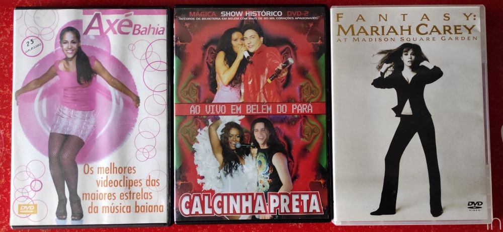 DVDs musicais originais