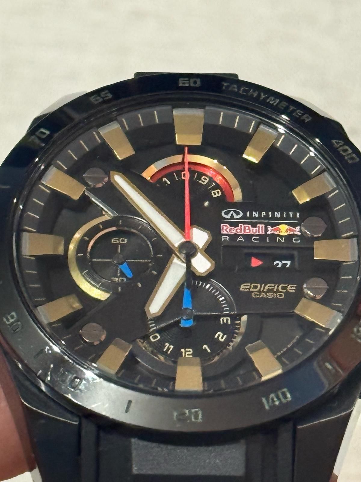 Zegarek casio edifice Red bull edition