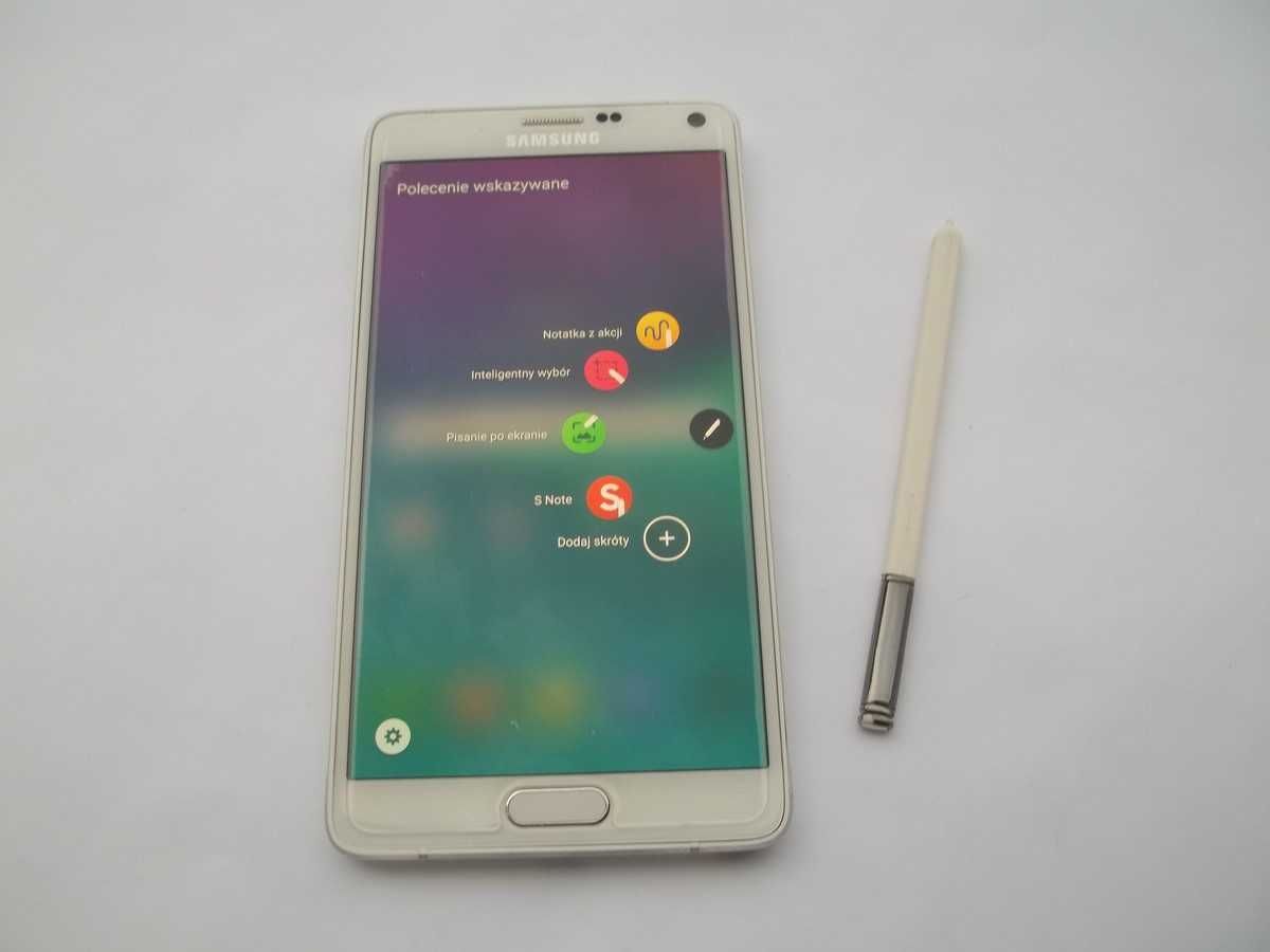 Samsung Note 4 Komplet - SM-N910C. Biały. IDEAL