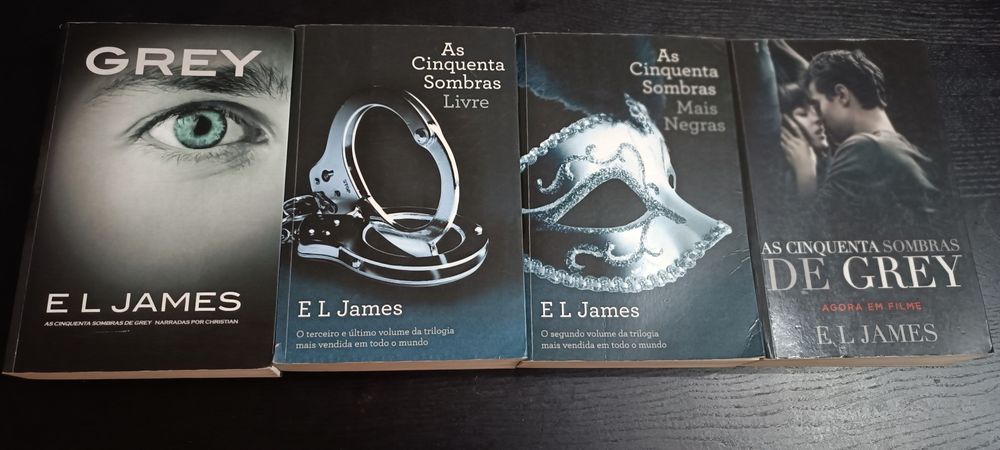 Coleção "As cinquenta sombras de Grey"